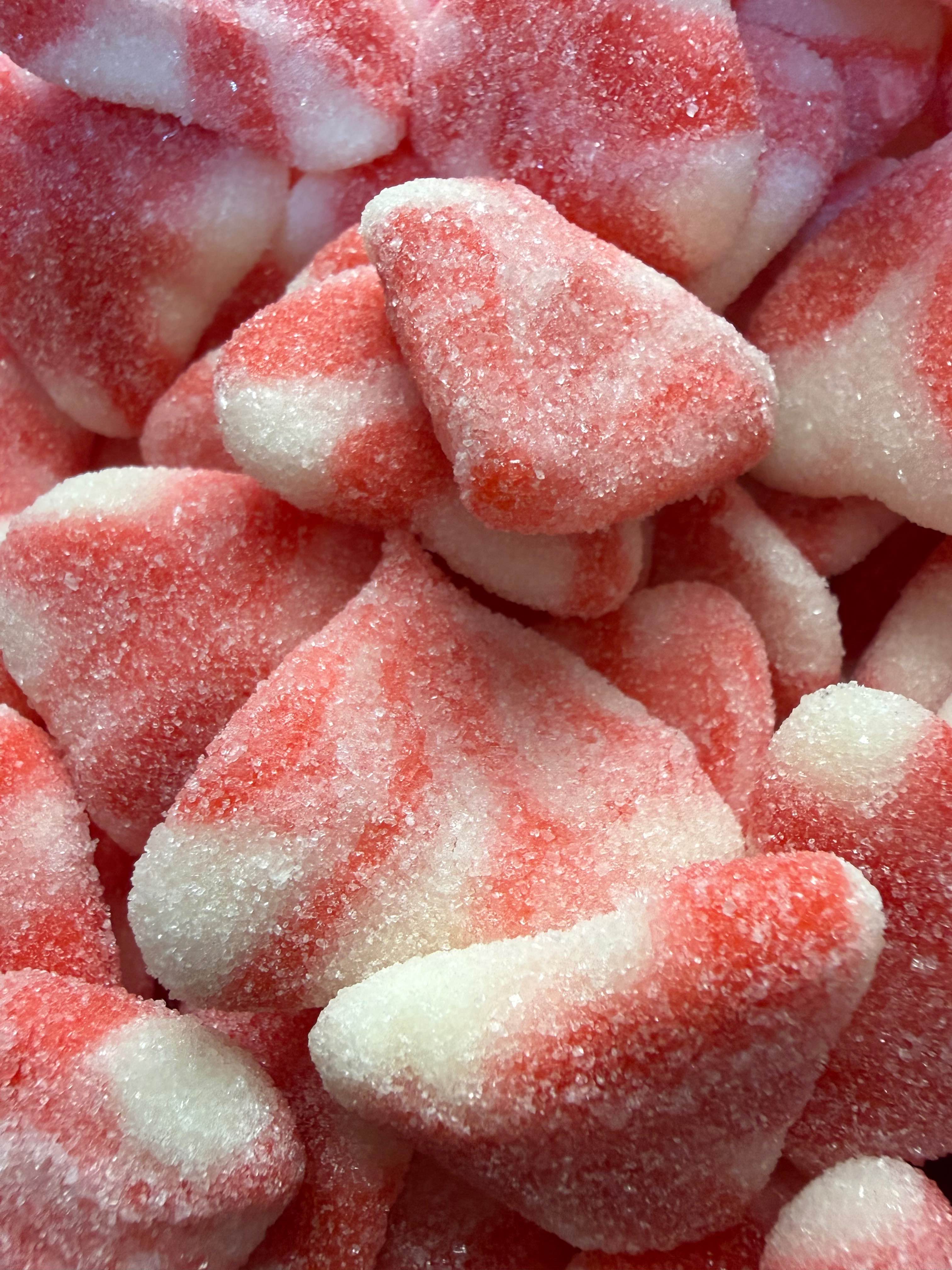 Coeur Twist Fraise Crème Sucrée (100g)