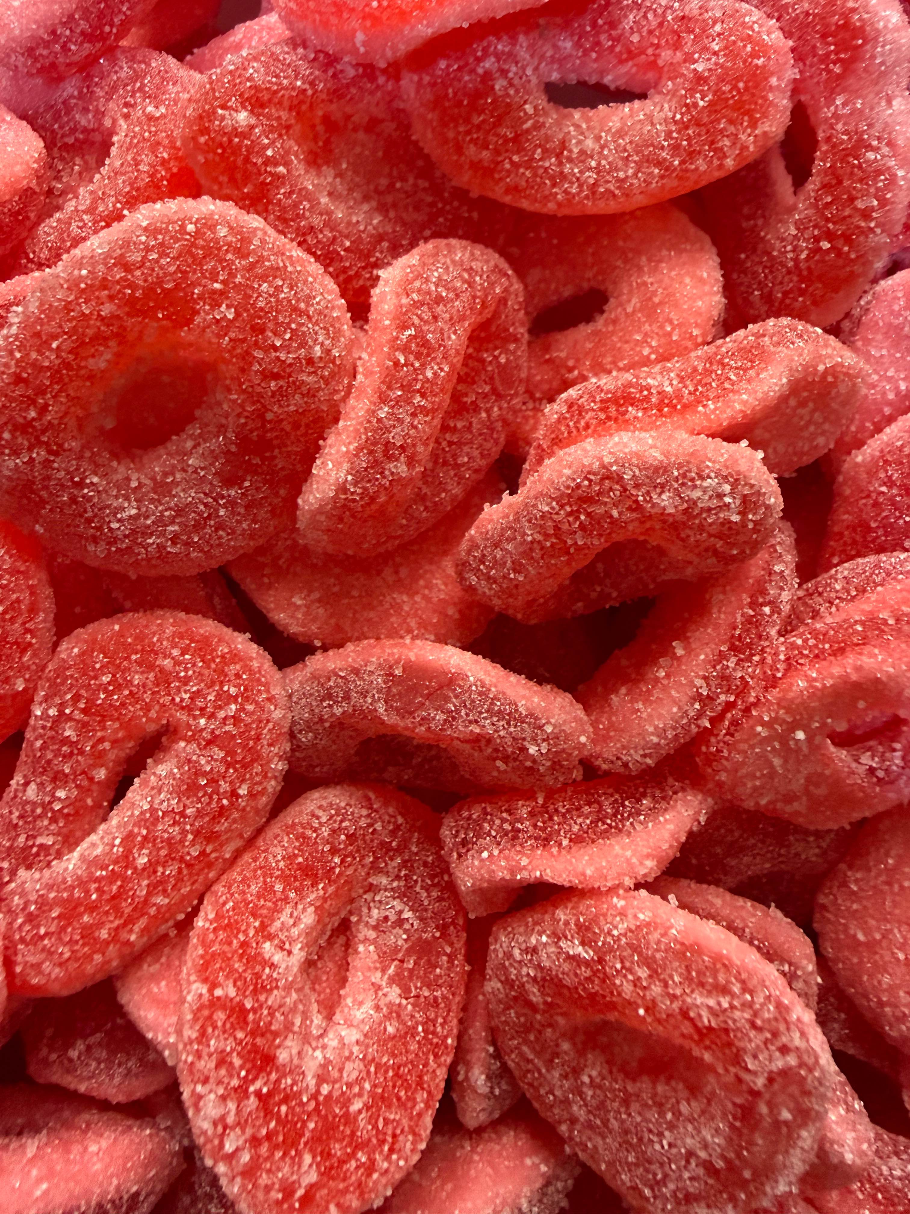 Anneaux Fraise (100g)
