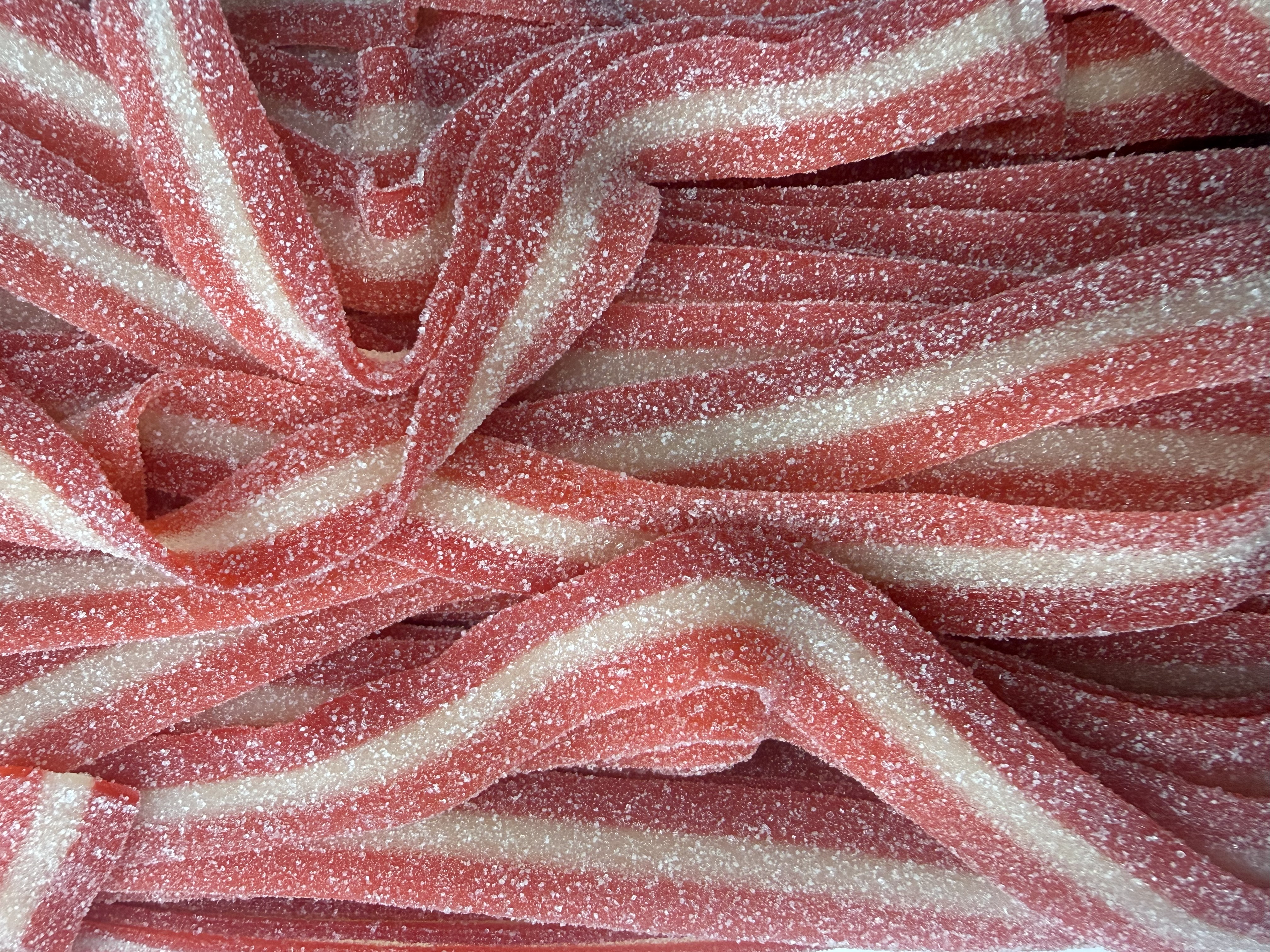 Ceintures fraise & crème 10 pièces