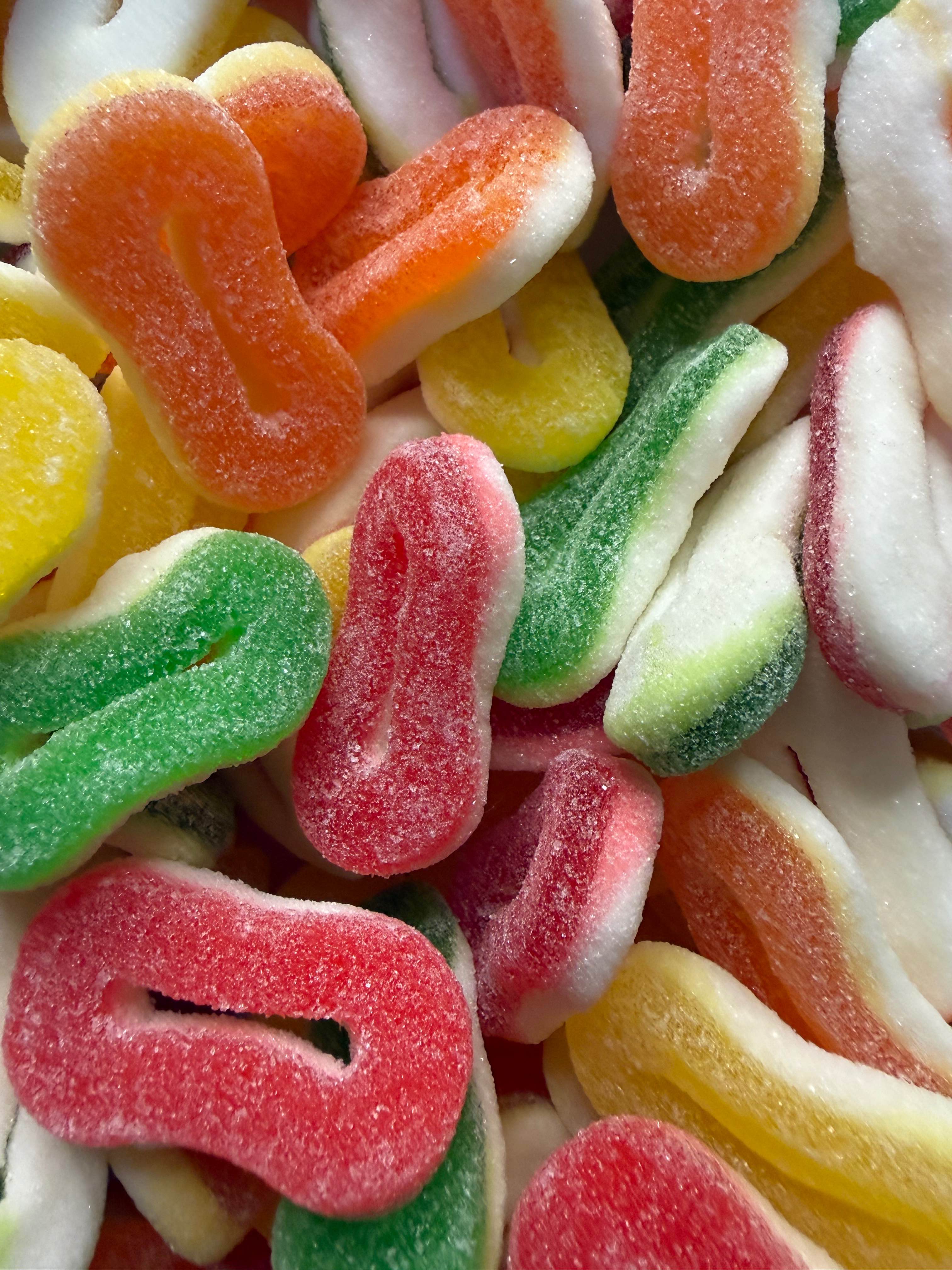 Anneaux Assortis Acide (100g)