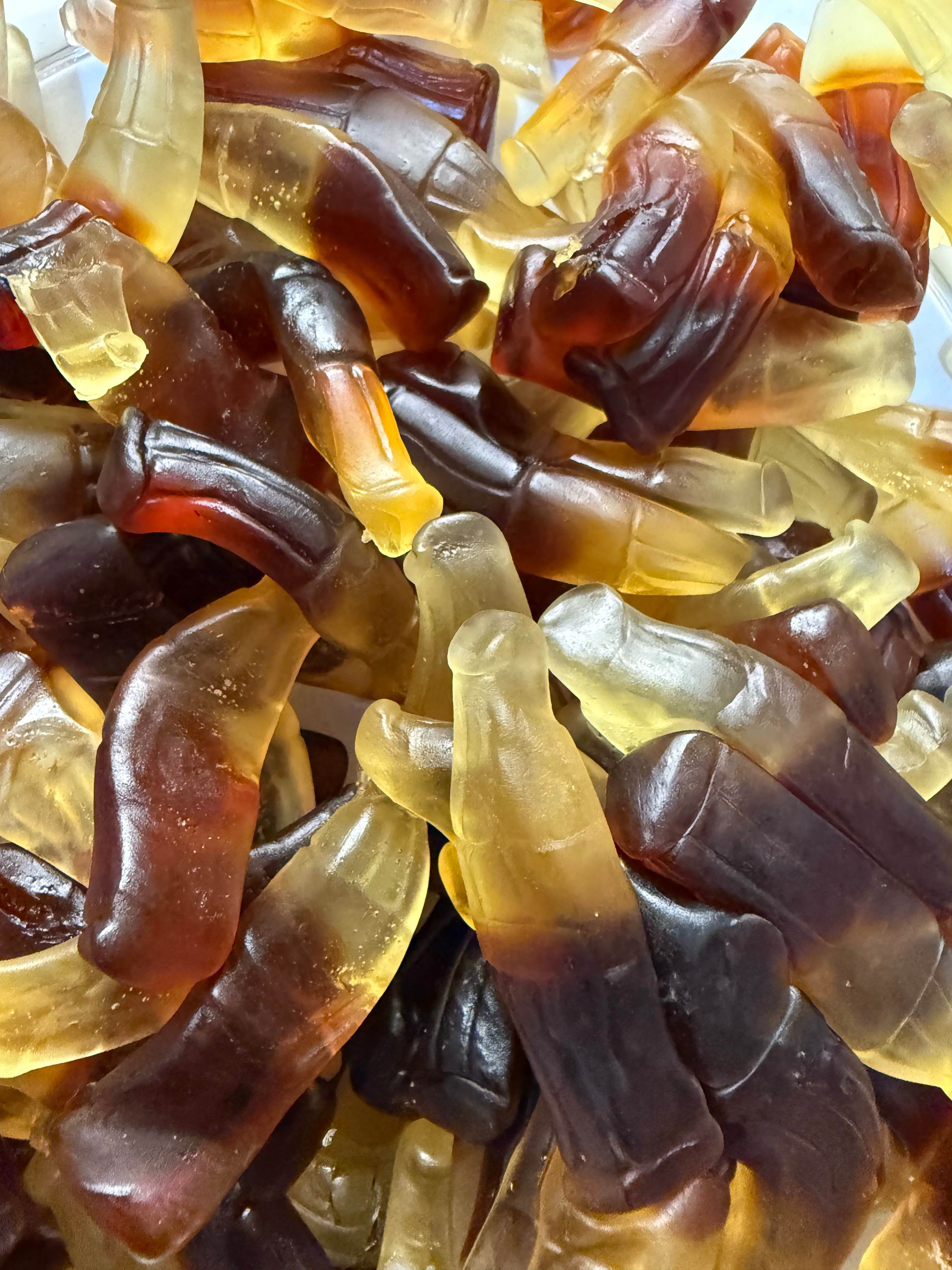 Bouteilles Cola Lisses (100g)