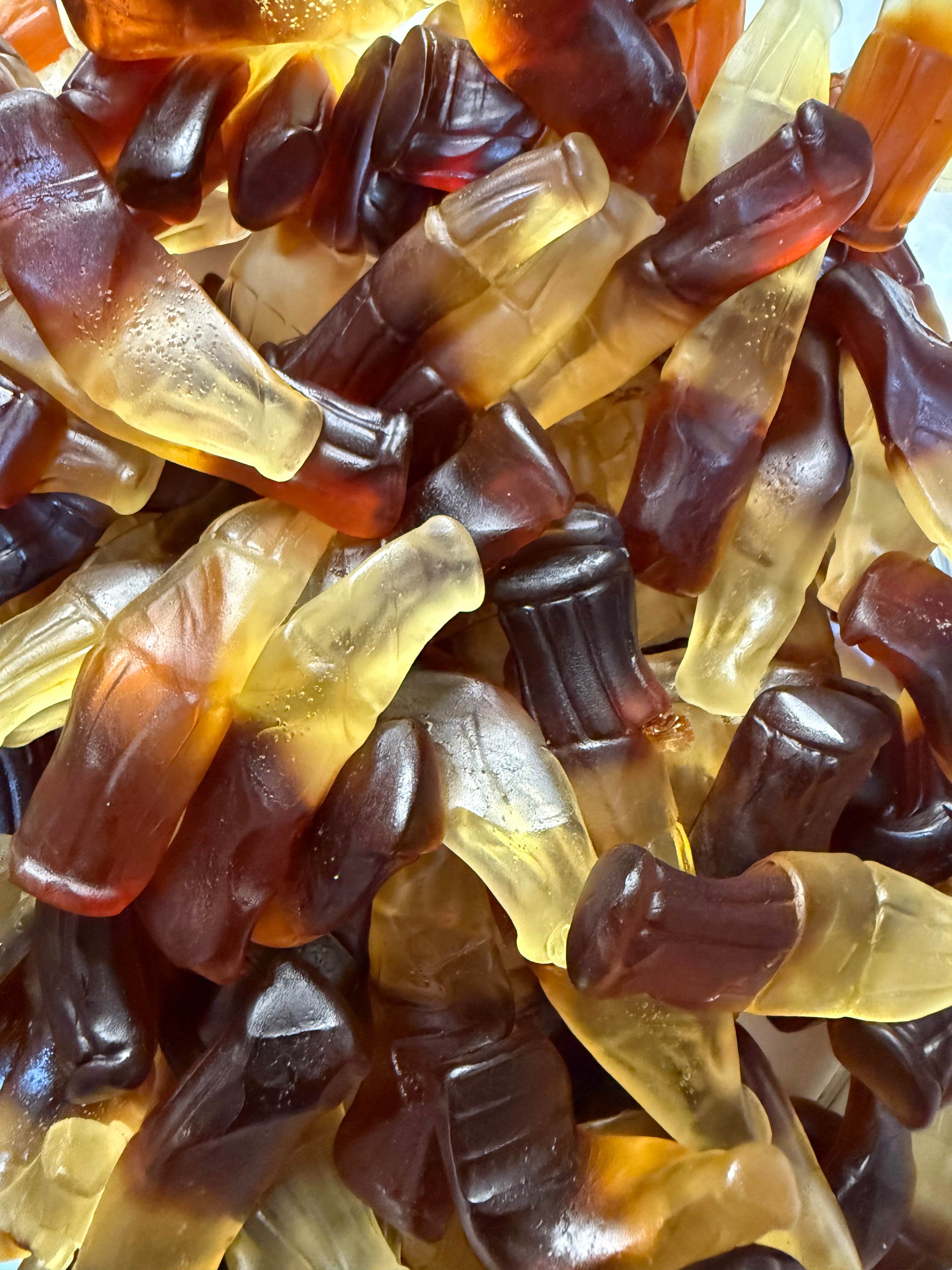 Bouteilles Cola Lisses (100g)